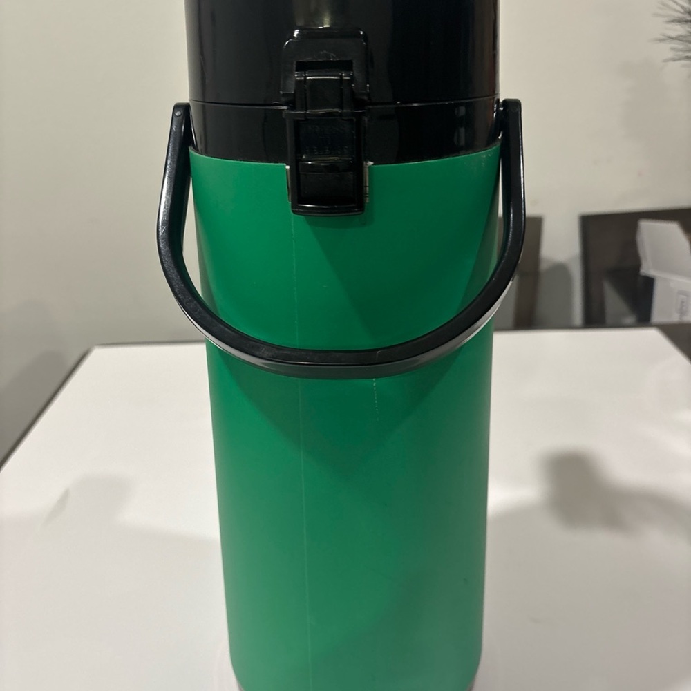 Folgers Green Decaffeinated Coffee Thermos - Picture 4 of 5